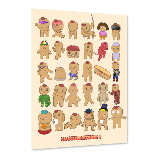 Poster Succulenterie 1