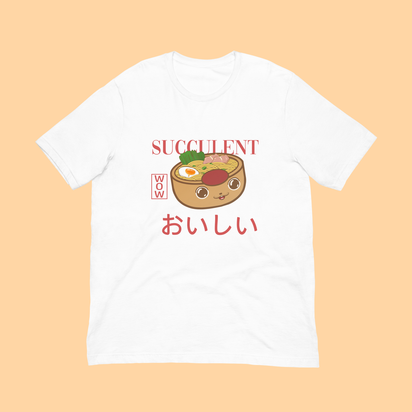 T-Shirt Ramen Succulentes