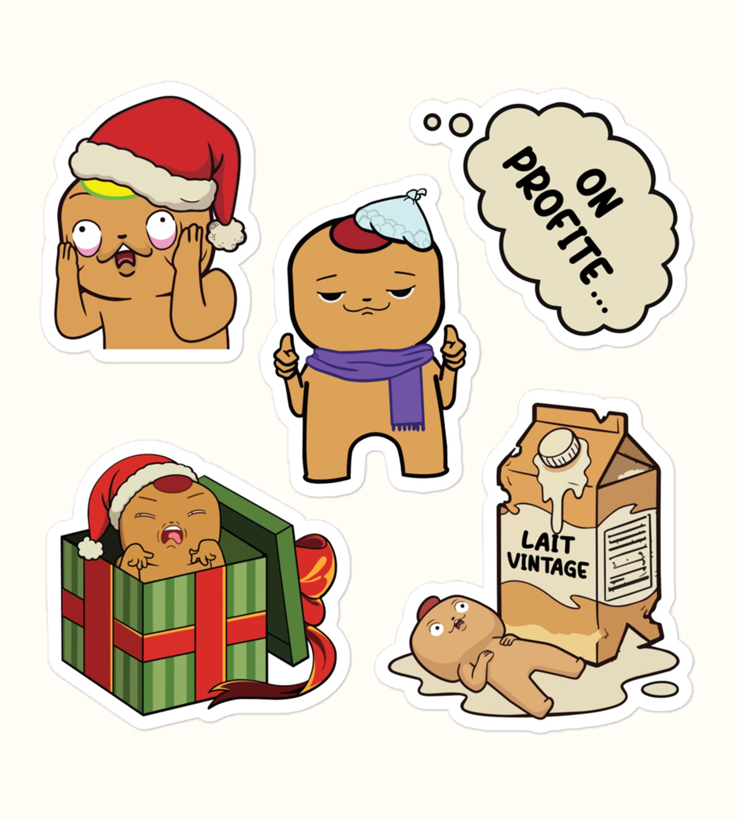 Stickers Vacances d'hiver 2