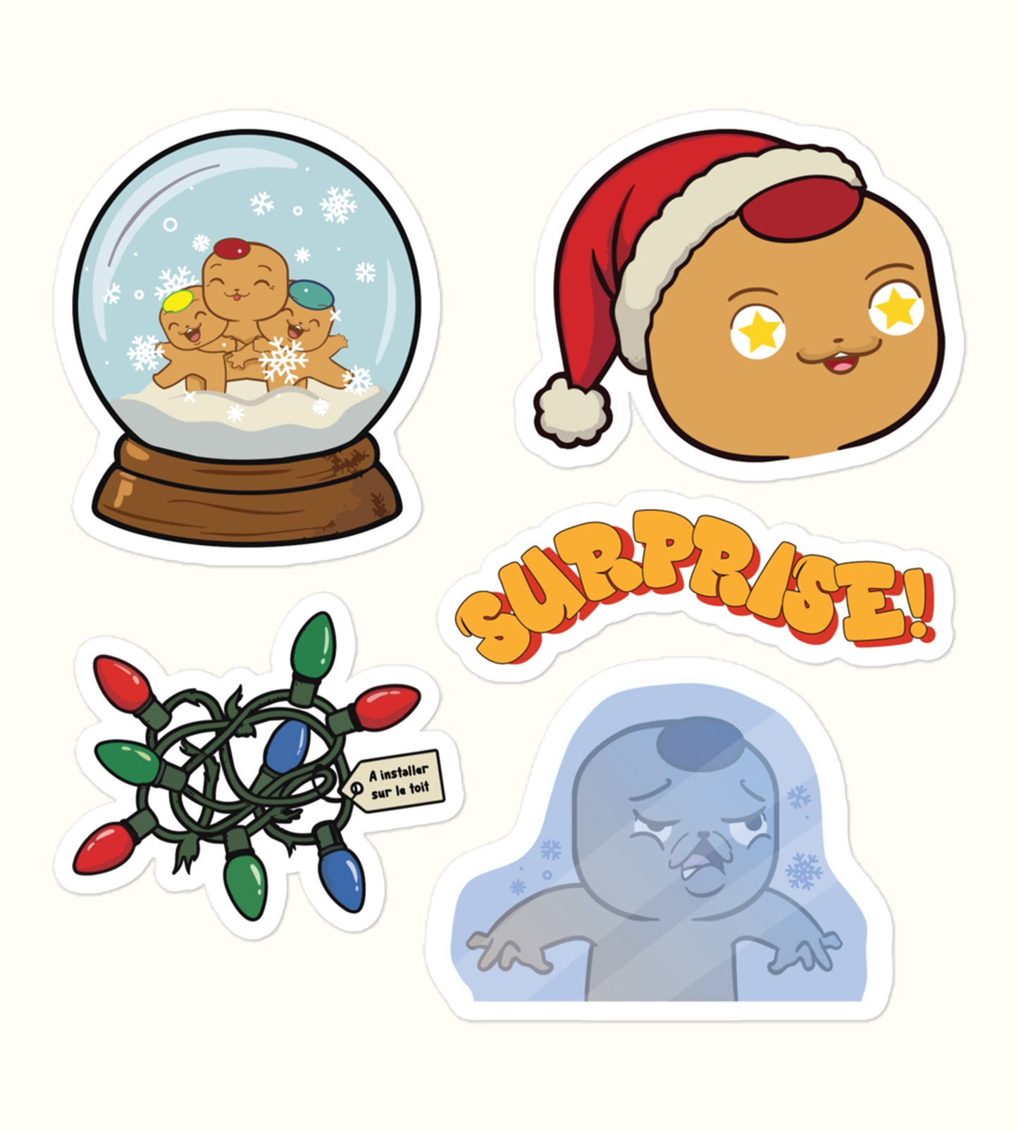 Stickers Vacances d'hiver 1